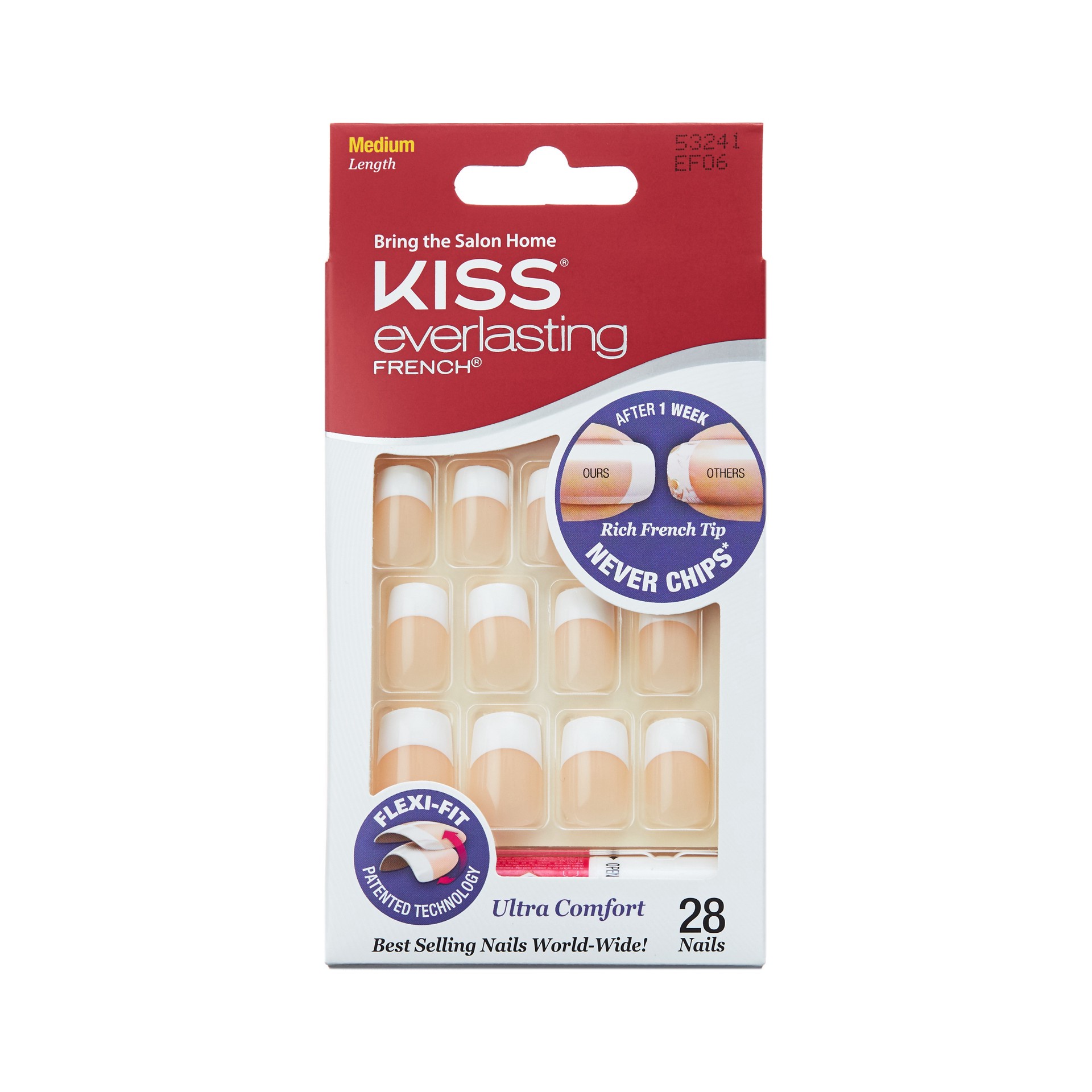 slide 1 of 5, KISS Everlasting French Nail Kit - Unlimited, 1 cnt