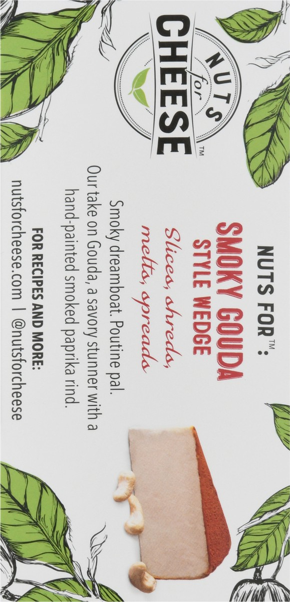 slide 13 of 14, Nuts for Cheese Organic & Dairy-Free Smoky Gouda Style Wedge Fermented Cashew Product 4.2 oz, 4.2 oz
