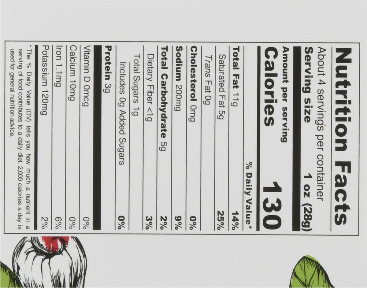 slide 14 of 14, Nuts for Cheese Organic & Dairy-Free Smoky Gouda Style Wedge Fermented Cashew Product 4.2 oz, 4.2 oz