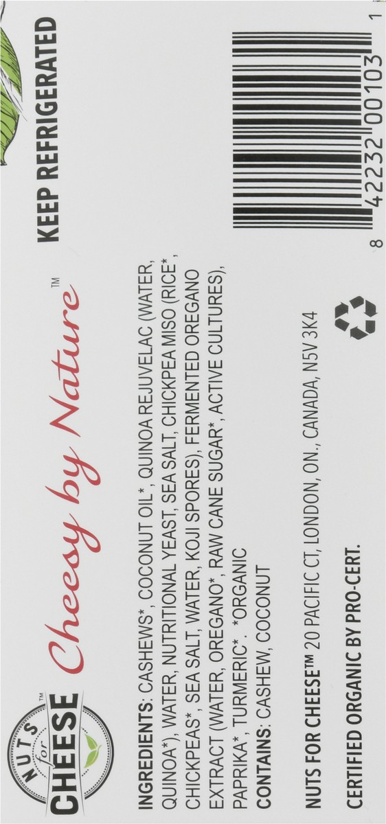 slide 3 of 14, Nuts for Cheese Organic & Dairy-Free Smoky Gouda Style Wedge Fermented Cashew Product 4.2 oz, 4.2 oz