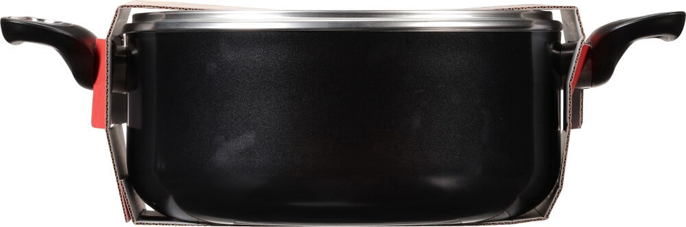 slide 5 of 6, IMUSA® Aluminum Dutch Oven With Glass Lid - Cera, 4.8 qt