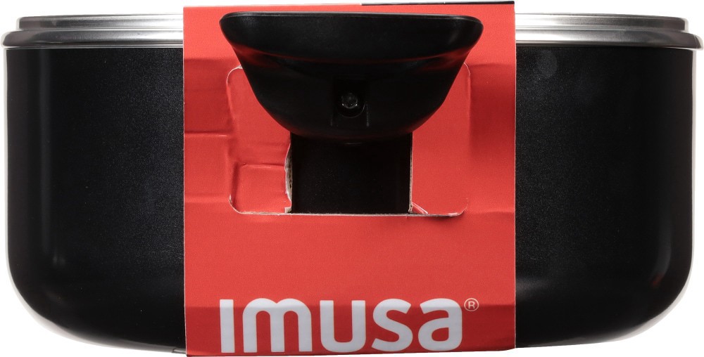 slide 2 of 6, IMUSA® Aluminum Dutch Oven With Glass Lid - Cera, 4.8 qt