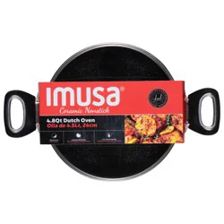 IMUSA® Aluminum Dutch Oven With Glass Lid - Cera