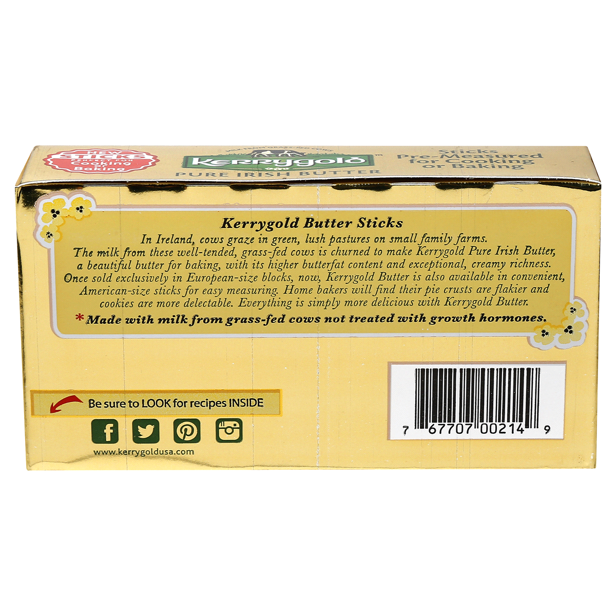 slide 4 of 7, Kerrygold Pure Irish Butter 2 ea, 2 ct