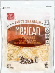 Harris Teeter Fancy Shredded Four Cheese Blend Mexican Cheese