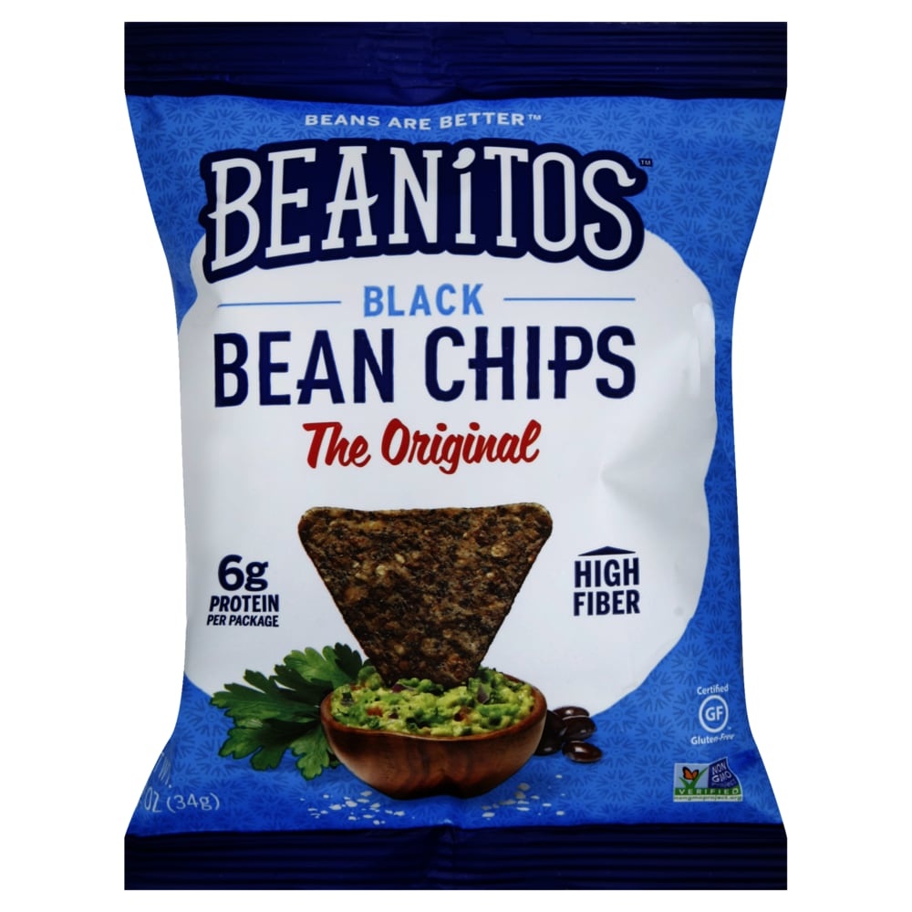 slide 1 of 1, Beanitos Black Bean Chips 1.2 oz, 1.2 oz