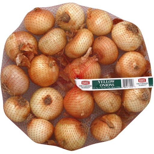 slide 1 of 1, Giant Eagle Yellow Onion, 3 lb