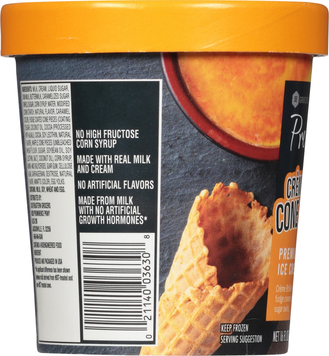 slide 13 of 13, Prestige Creme Brulee Crunch Premium Ice Cream 16 Ounces, 16 oz