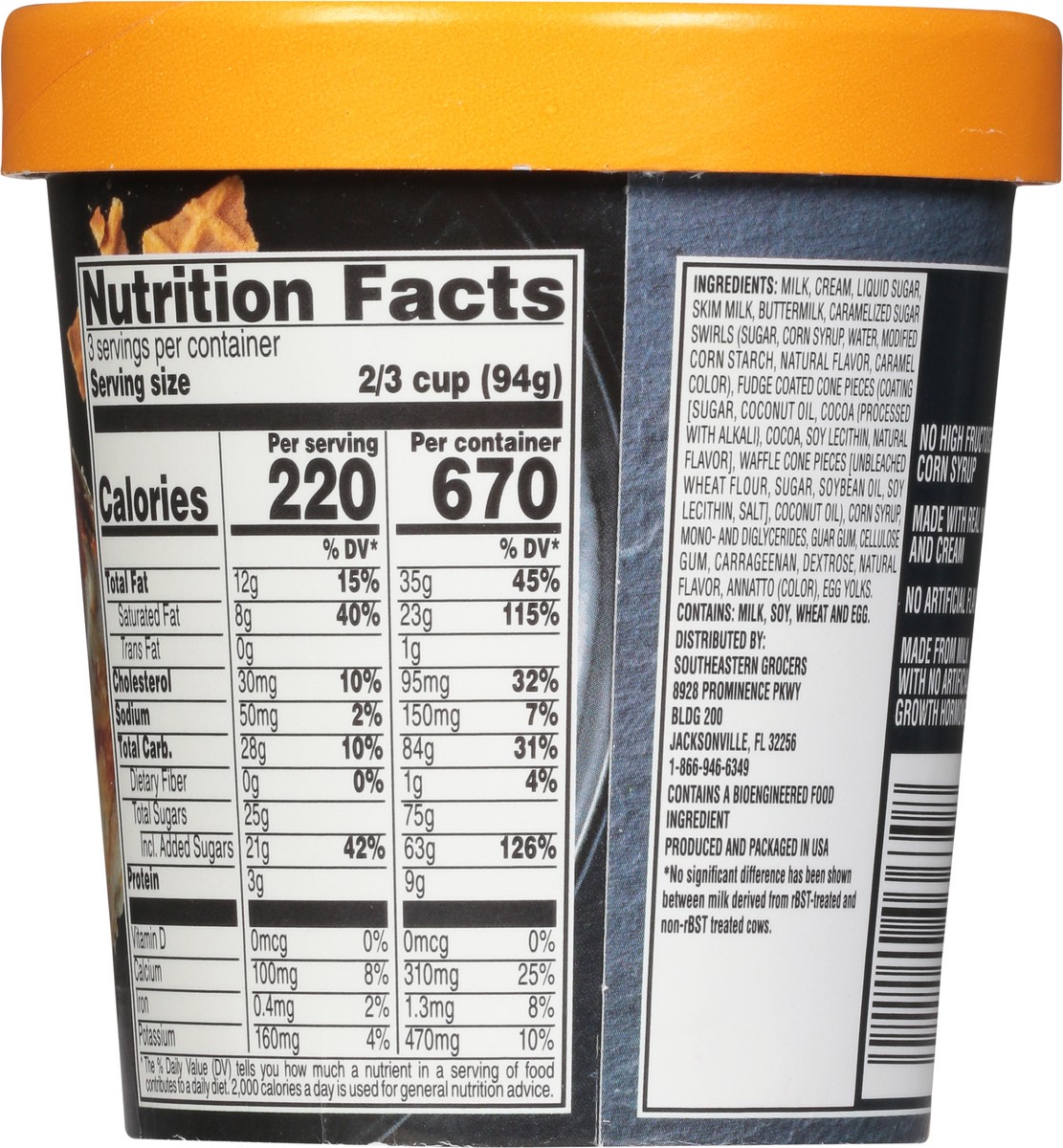 slide 4 of 13, Prestige Creme Brulee Crunch Premium Ice Cream 16 Ounces, 16 oz