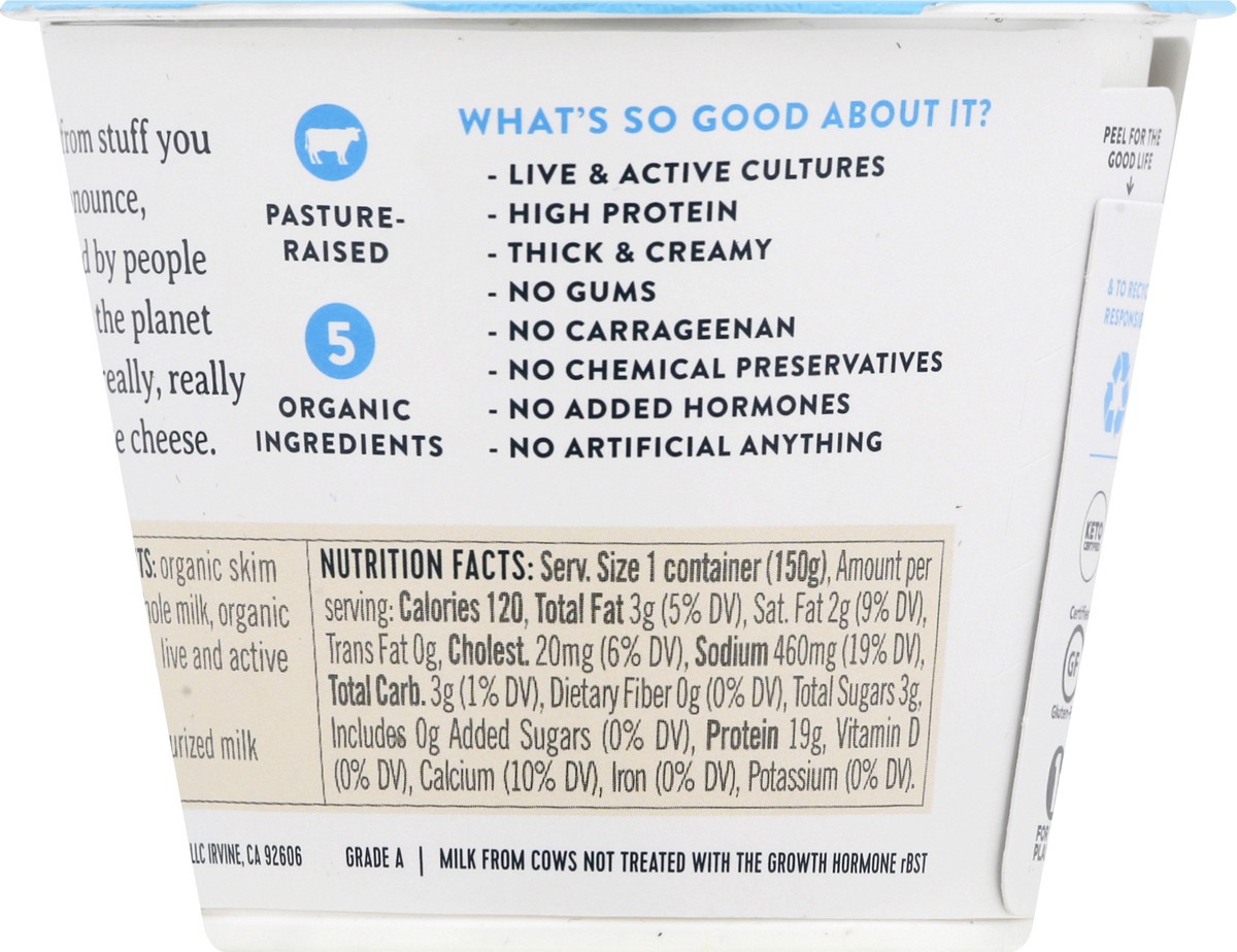 slide 5 of 13, good culture Low-Fat Classic Organic Cottage Cheese 5.3 oz, 5.3 oz
