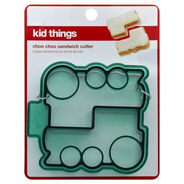 slide 1 of 1, Good Cook Sandwich Cutter, Choo Choo, 2 ct