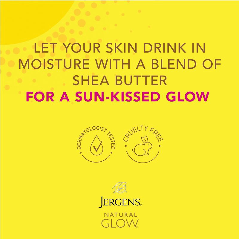 slide 5 of 8, Jergens Natural Glow Wet Skin Moisturizer Fair to Medium, 7.5 oz