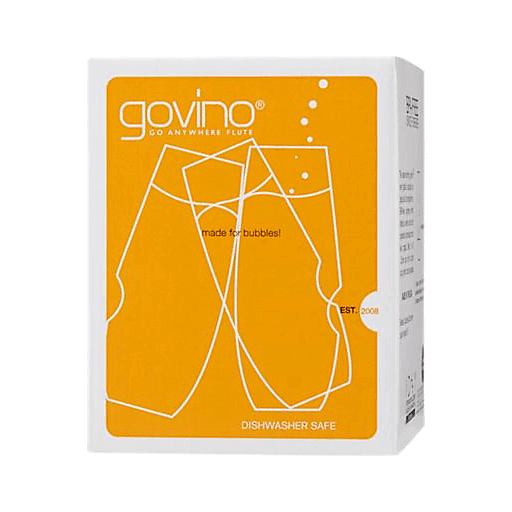 slide 1 of 1, govino Flute, 4 ct