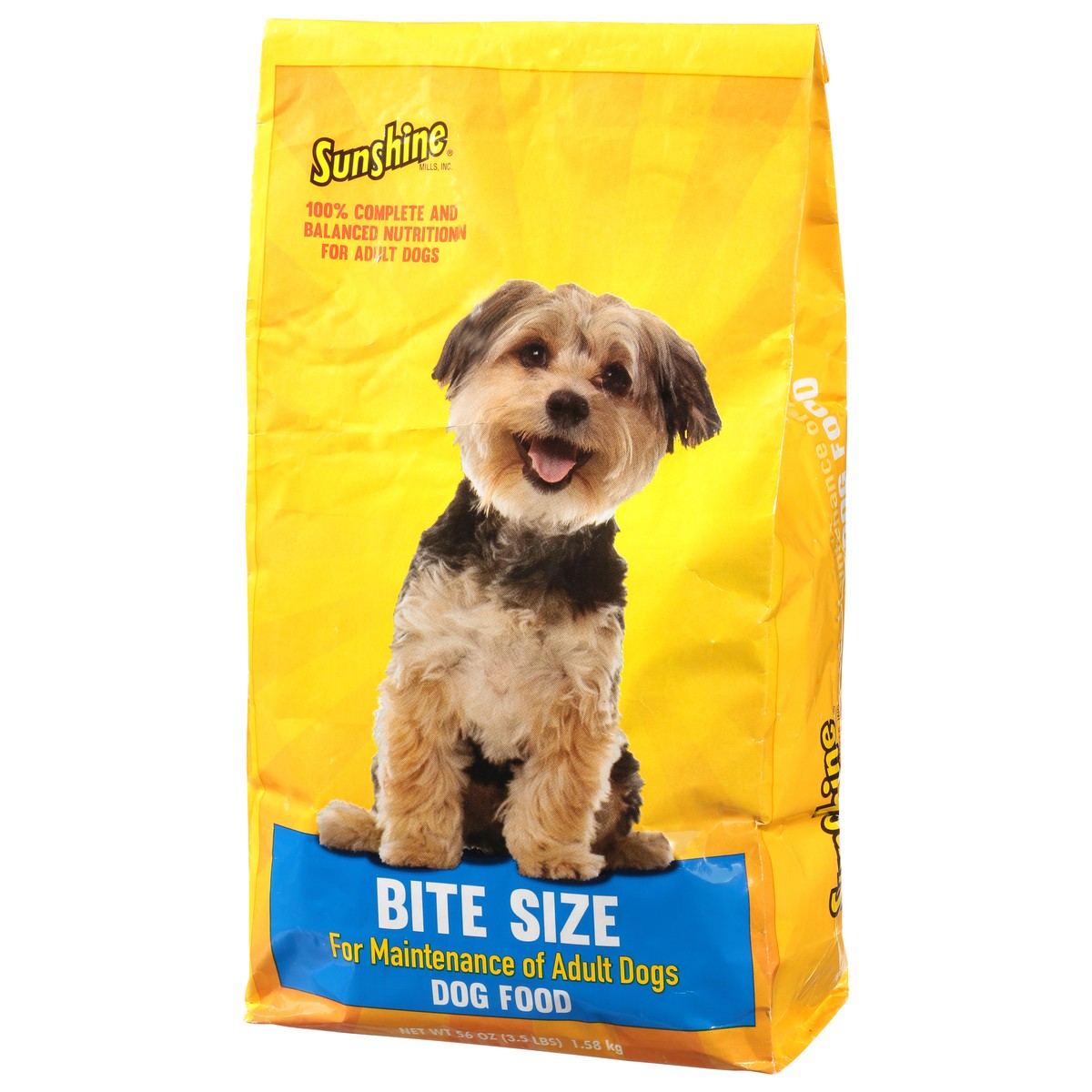 slide 2 of 10, Sunshine Bite Size Dog Food 56 oz, 56 oz