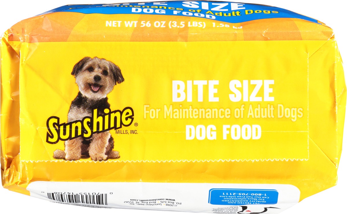slide 3 of 10, Sunshine Bite Size Dog Food 56 oz, 56 oz