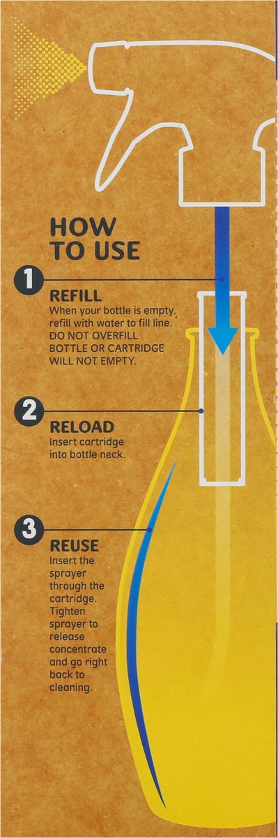 slide 8 of 9, Lysol SMART Multi-Purpose Cleaner - 1+1 Citrus Breeze Starter Kit, 0.195 fl oz