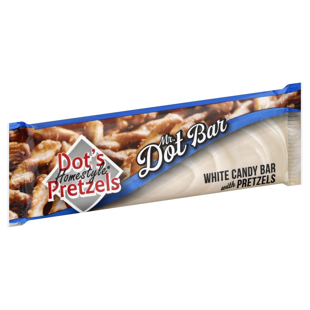 slide 2 of 9, Dot's Homestyle Pretzels Dots Homestyle Pretzels White Chocolatey Pretzel Bar, 1.75 oz