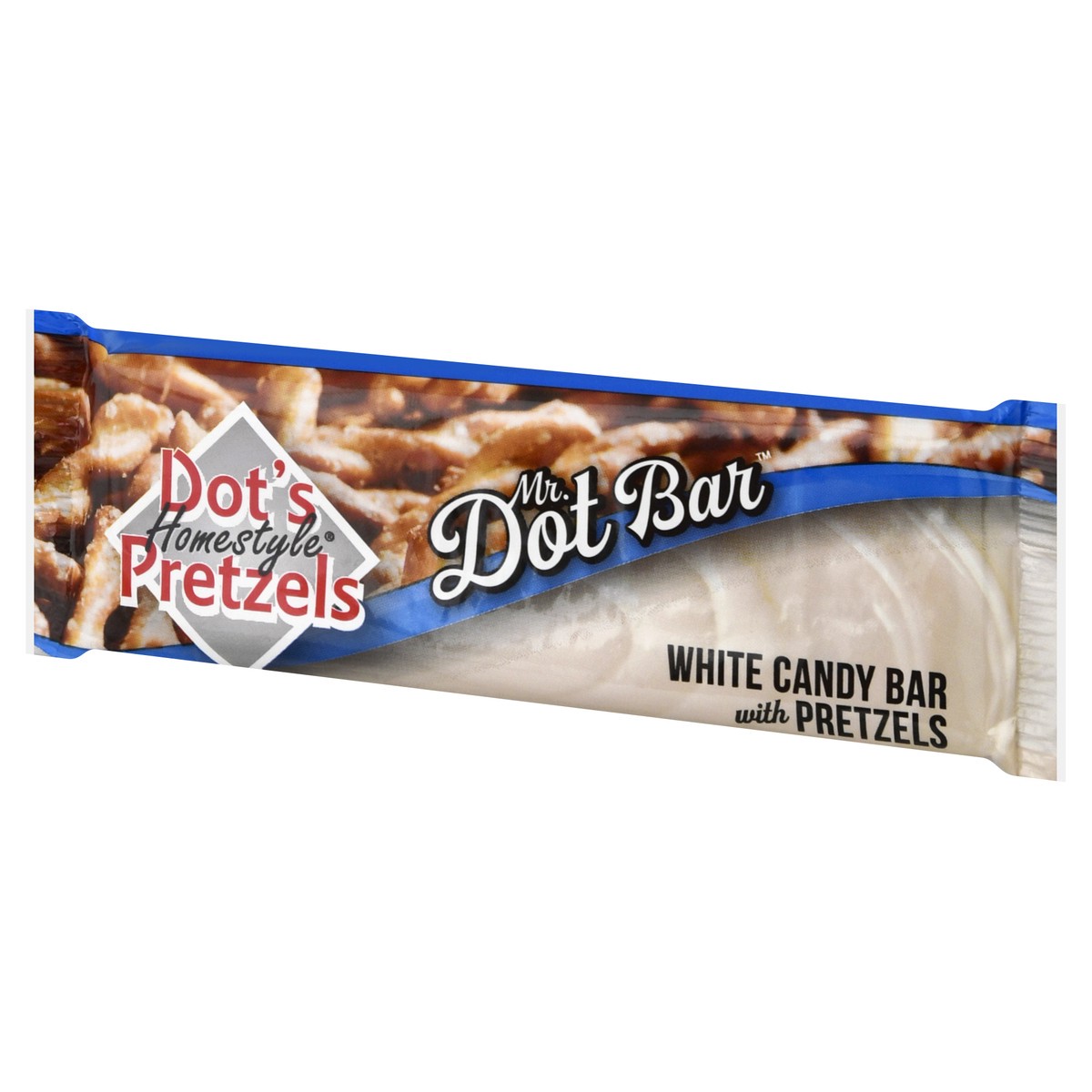 slide 3 of 9, Dot's Homestyle Pretzels Dots Homestyle Pretzels White Chocolatey Pretzel Bar, 1.75 oz