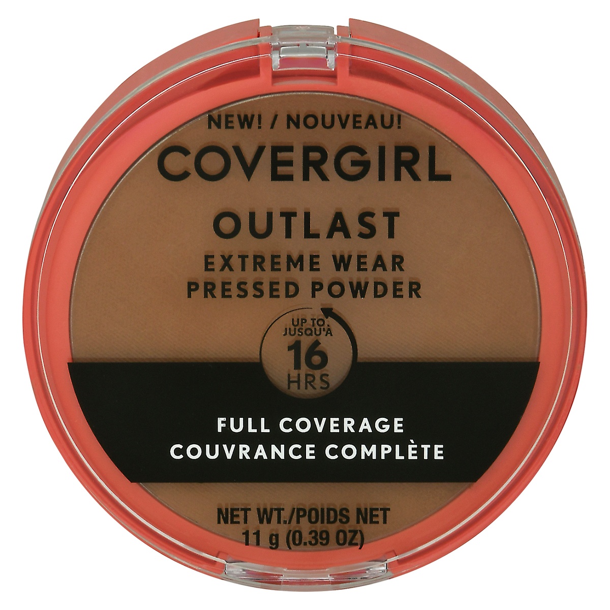 slide 1 of 1, Covergirl Outlast Extreme Wear Pressed Powder, Soft Sable, 0.39 oz