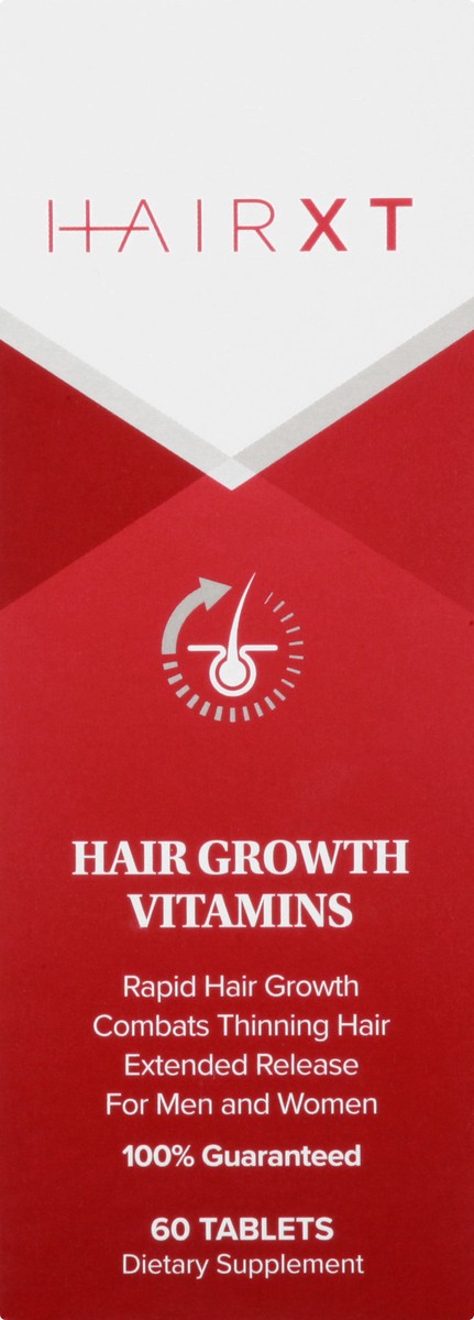 slide 7 of 12, Hair XT Tablets Hair Growth Vitamins 60 ea, 60 ct