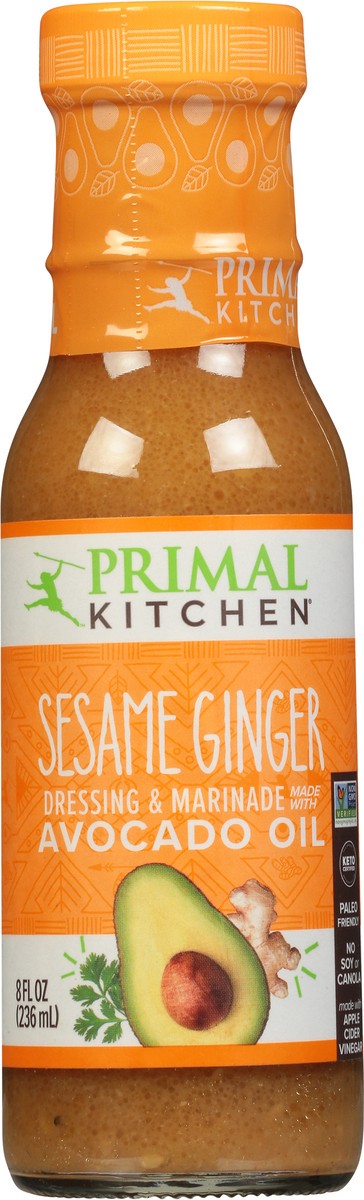 slide 4 of 9, Primal Kitchen Sesame Ginger Dressing & Marinade 8 fl oz, 8 fl oz