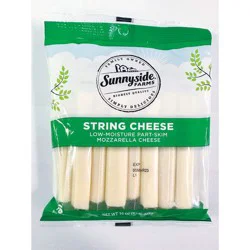 Sunnyside Farms Mozzarella String Cheese