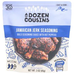A Dozen Cousins Jamaican Jerk Seasoning Seasoning Sauce 3 oz
