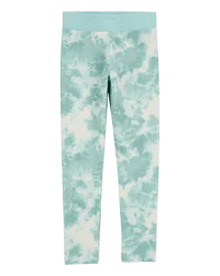 Oshkosh Kid Tie Dye Ribbed Leggings - Blue Blue 7