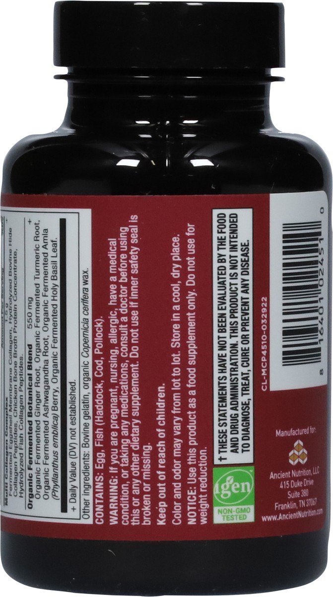 slide 5 of 9, Ancient Nutrition Multi Collagen Protein, Capsules, 45 ct