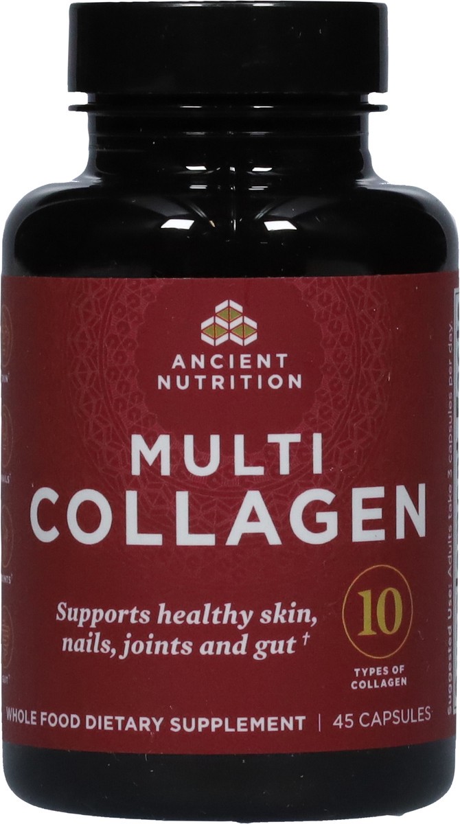 slide 6 of 9, Ancient Nutrition Multi Collagen Protein, Capsules, 45 ct