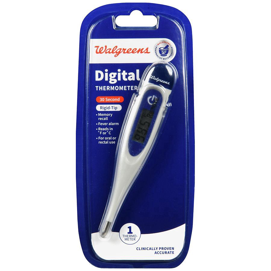 slide 4 of 5, Walgreens 30 Second Digital Thermometer, 1 ct