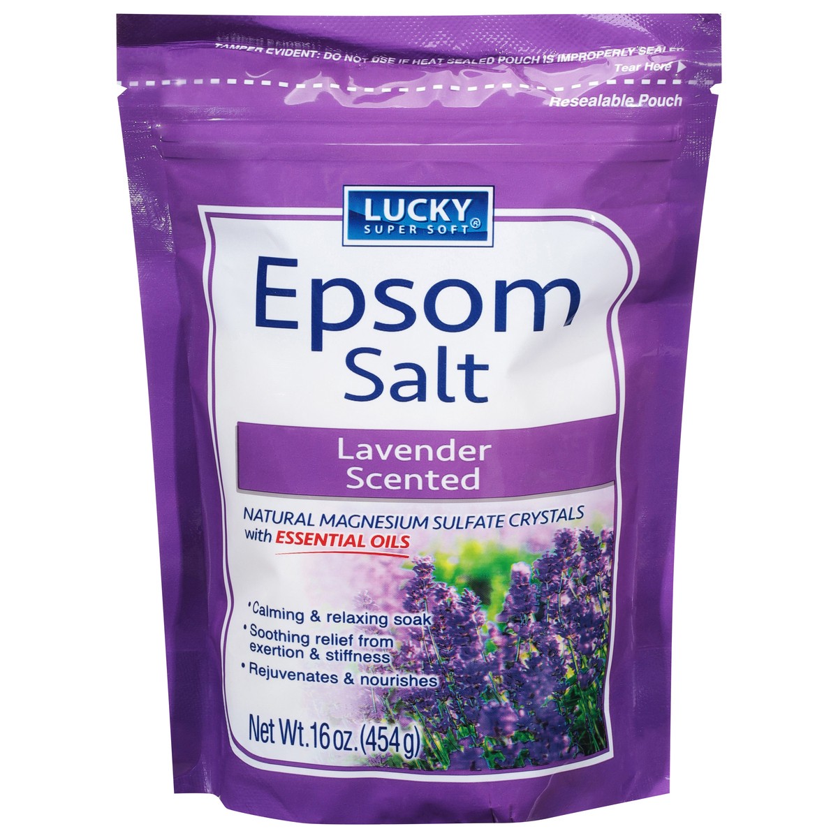 slide 7 of 13, Lucky Super Soft Lavender Scented Epsom Salt 16 oz, 16 oz