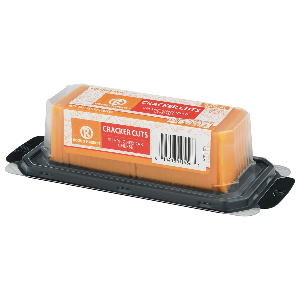 slide 8 of 14, Rouses Markets Cracker Cuts Sharp Cheddar Cheese 10 oz, 10 oz