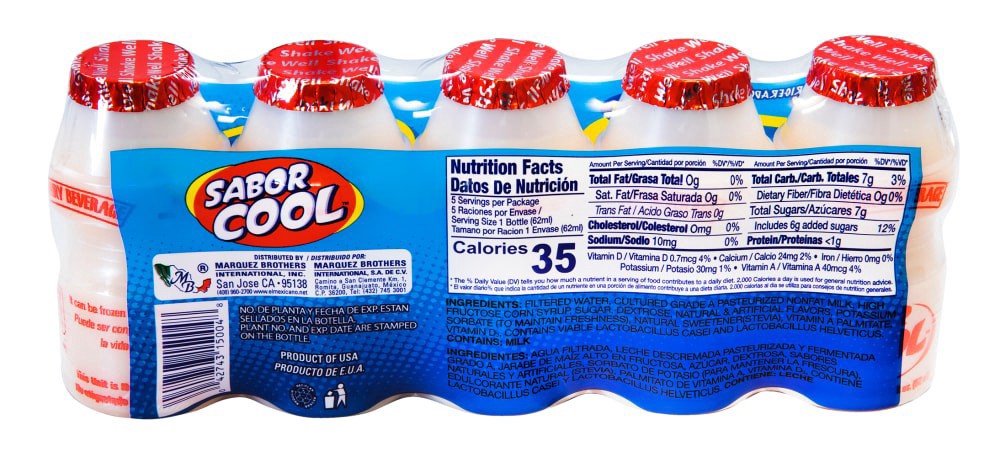 slide 2 of 2, Sabor Cool Natural Dairy Beverage, 10.5 oz