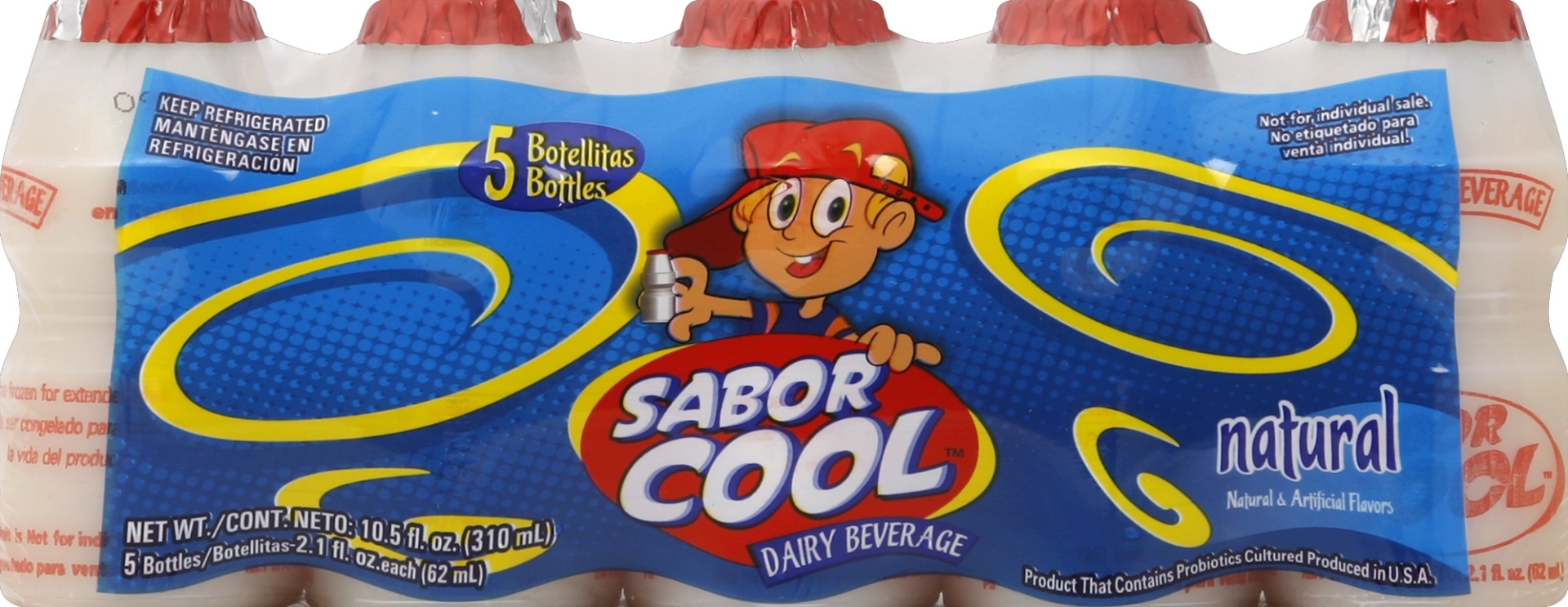 slide 1 of 1, Sabor Cool Natural Dairy Beverage, 10.5 oz