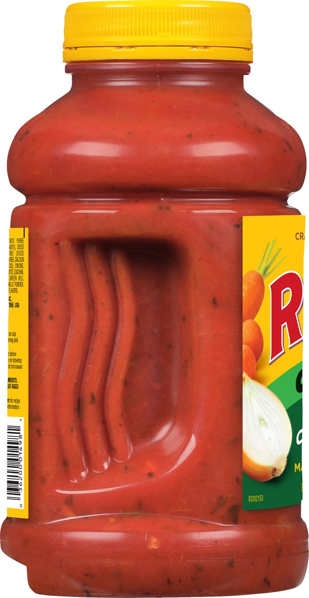 slide 6 of 9, Ragu Chunky Garden Combination Pasta Sauce - 45oz, 45 oz