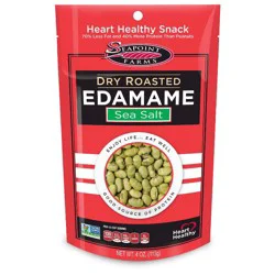 Seapoint Farms Dry Roasted Edamame Sea Salt - 4oz