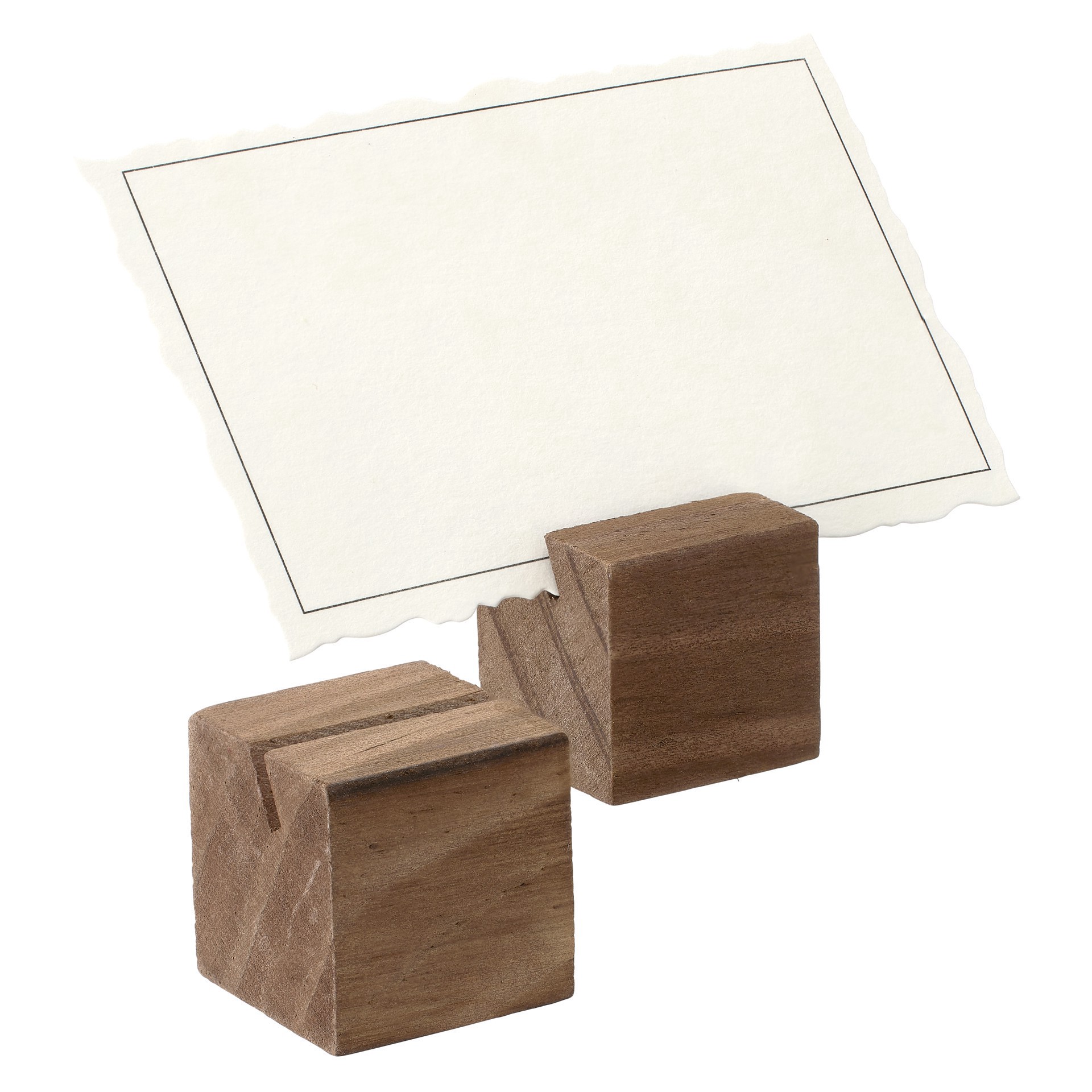 slide 2 of 4, Wood Place Card Holders, 12ct. By Celebrate It, 12 ct