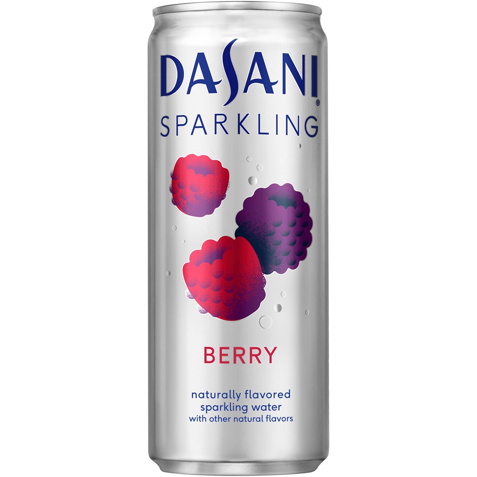 slide 1 of 3, Dasani Sparkling Berry Water Beverage, 12 fl oz