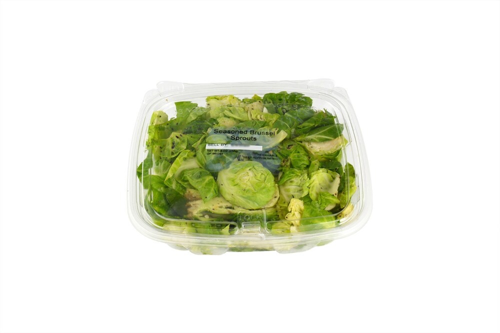 slide 1 of 4, Fresh Kitchen Brussels Sprouts, 9 oz