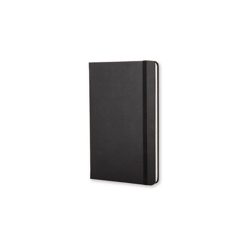 slide 2 of 5, Moleskine Lined Journal Large - Black Hardcover, 1 ct