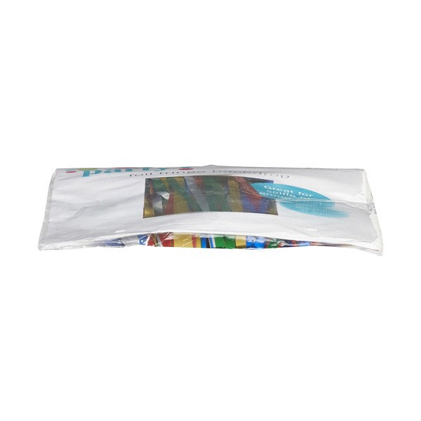 slide 28 of 29, Meijer Foil Fringe Backdrop, Multicolor, 3'x6.5', 1 ct