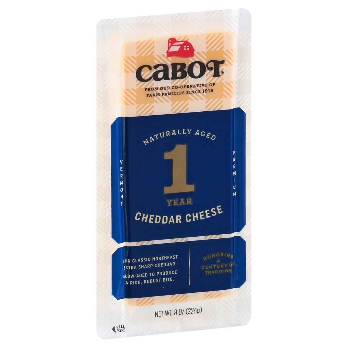 slide 5 of 10, Cabot Extra Sharp Yellow Cheddar Cheese, 8 oz, 8 oz