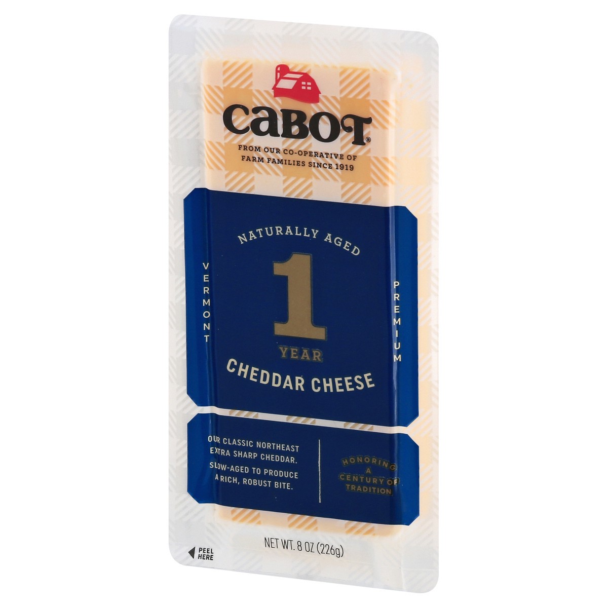 slide 6 of 10, Cabot Extra Sharp Yellow Cheddar Cheese, 8 oz, 8 oz