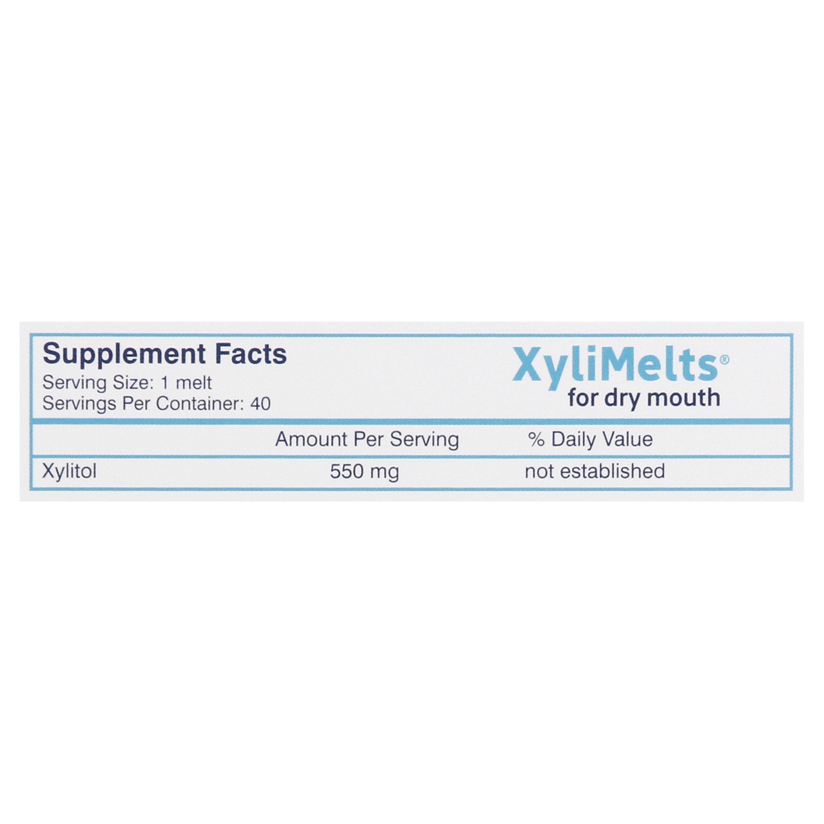 slide 8 of 13, OraCoat XyliMelts Dry Mouth Slightly-Sweet Stick-On Melts 40 ea, 40 ct