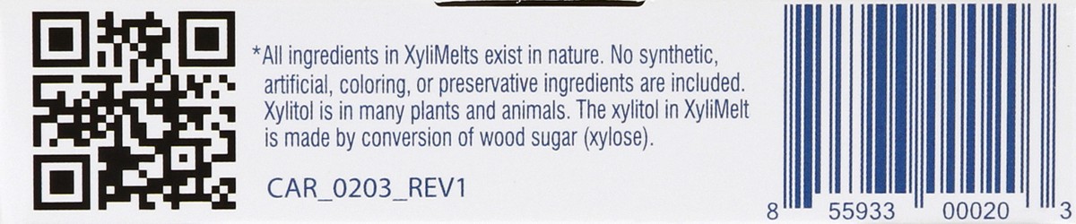 slide 13 of 13, OraCoat XyliMelts Dry Mouth Slightly-Sweet Stick-On Melts 40 ea, 40 ct