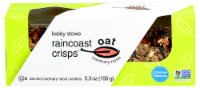 slide 1 of 1, Raincoast Crisps Oat And Rosemary Raison Crackers, 5.3 oz