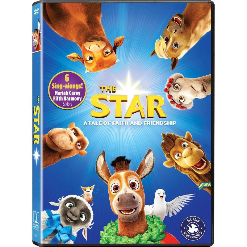 slide 1 of 1, Sony Pictures The Star (DVD + Digital), 1 ct