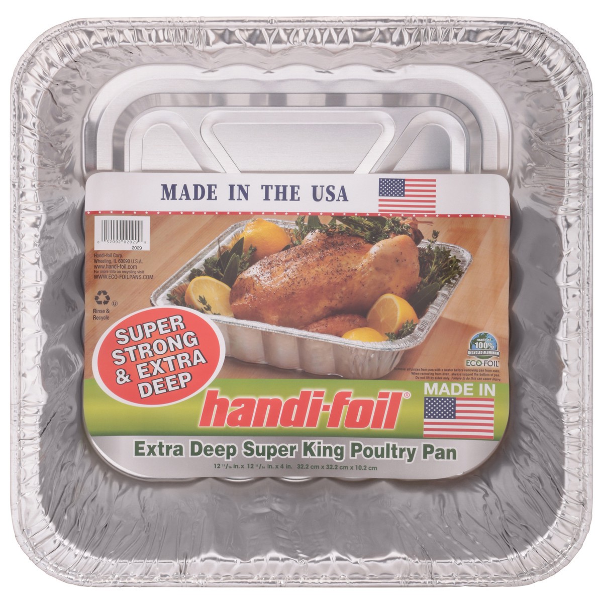 slide 1 of 9, Handi-foil Handifoil King Poultry Pan, 1 ct