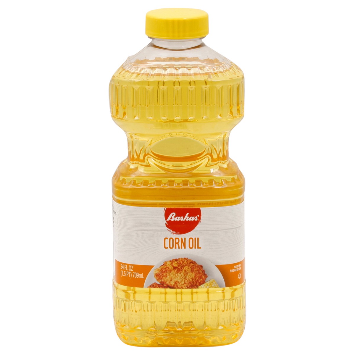 slide 3 of 15, Bashas Corn Oil, 24 oz